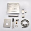 PAGED Shower Head Luxury Dual Shower Head with Self-cleaning Silicone Nozzle, Wall Mounted for Bathroom - 4 of 4