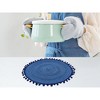 REGALWOVEN Polyester Heat Resistant Wipeable Placemats 15 x 15 Inch 6 Pcs - 4 of 4