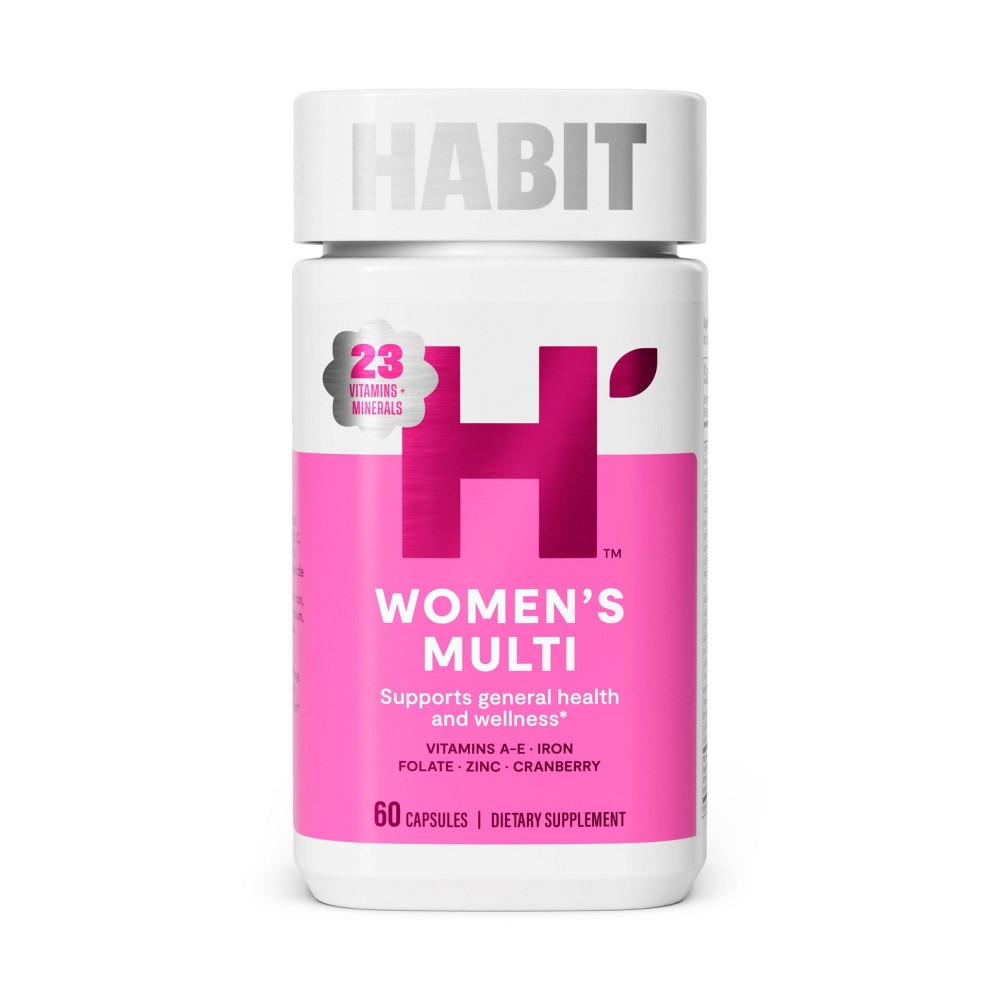 Photos - Vitamins & Minerals HABIT Women's Multivitamin Capsules - 60ct