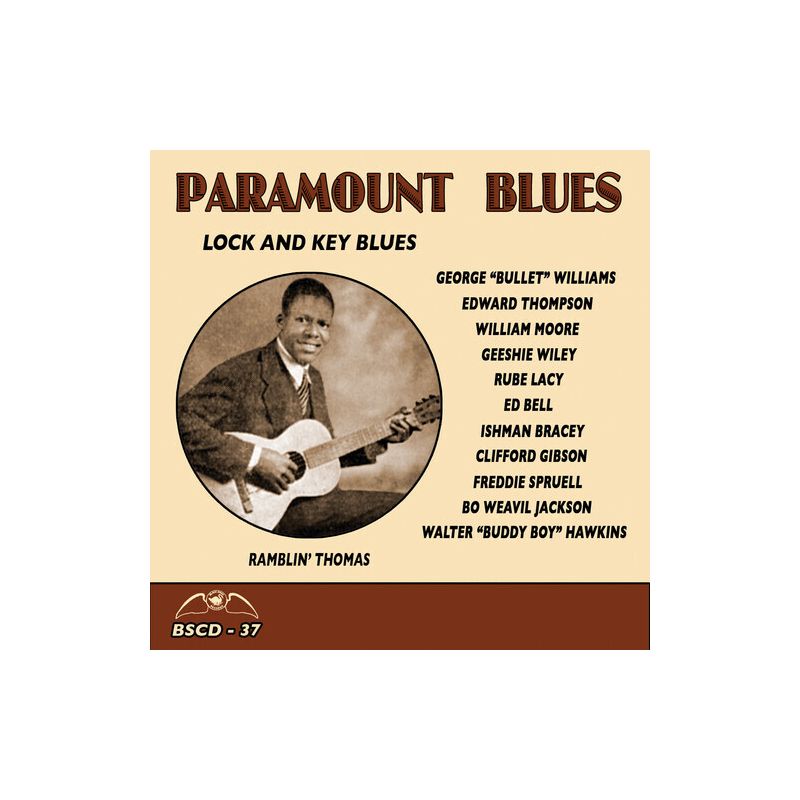 Various Artists - Paramount Blues: Lock and Key Blues (CD), 1 of 2