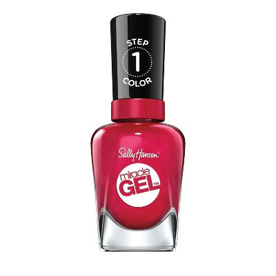 sally hansen red y to glow