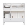 NicBex 35.4" Bathroom Storage Cabinet without Sink, Bathroom Vanity, 4 Drawers and 1 Spacious Cabinet for Bathroom - 3 of 4