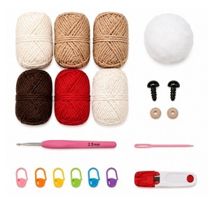 Home Collection Hedgehog Mushroom Crochet Kit for Beginners : Target