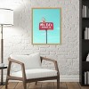 Amanti Art Mr. Eds Drive In Vintage Sign by Tom Windeknecht Canvas Wall Art Print Framed - 4 of 4