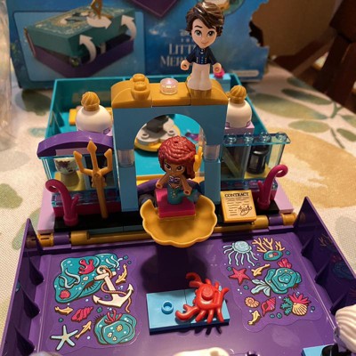 Lego Disney The Little Mermaid Story Book Building Toy With Micro-dolls  43213 : Target