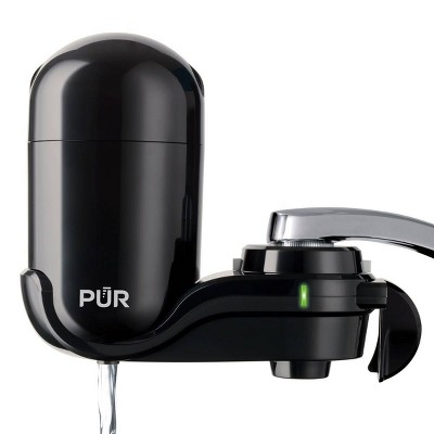 PUR Faucet Mount Water Filtration System - Black