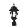 Livex Lighting Hamilton 1 - Light Post Light in  Black - 4 of 4