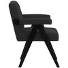 Meridian Furniture,Woodloch Boucle Fabric Accent Chair - 4 of 4