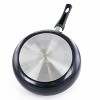 Oster Anetta 11 Inch Non Stick Aluminum Frying Pan In Navy Blue - 3 of 4