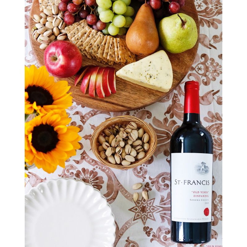 St. Francis Old Vines Zinfandel Wine - 750ml Bottle, 5 of 9