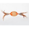 3 in 1 Multi-Functional Cat Toy, Candy Shape in Orange - 2 of 3