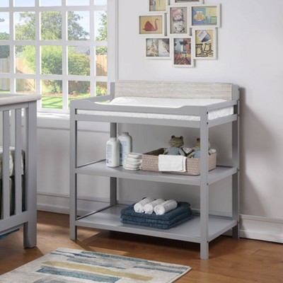 Suite Bebe Hayes Changing Table - Gray/Weathered Granite