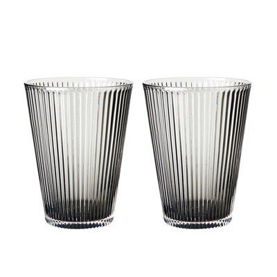 Rosendahl Grand Cru Nouveau 12.2 oz Smoke Tumbler, 2-Piece