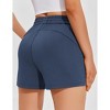Womens Athletic Short Summer Sweat Shorts Comfy Lounge Shorts with Elastic Waist Sporty Bottoms with Pockets Gym Yoga Sports Shorts - 2 of 4