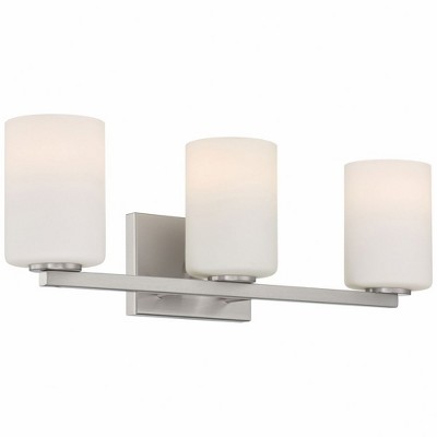 Access Lighting Sienna 3 - Light Vanity in  Brushed Steel