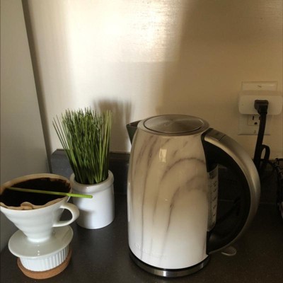 Cuisinart 1.7l Cordless Glass Electric Kettle Stainless Steel - Gk-17n :  Target