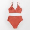 Women's Twisted High-Waist Bikini Sets Swimsuit - Cupshe - 2 of 4
