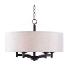 5-Light Rutherford Pendant Oil Rubbed Bronze - Kenroy Home - 2 of 4