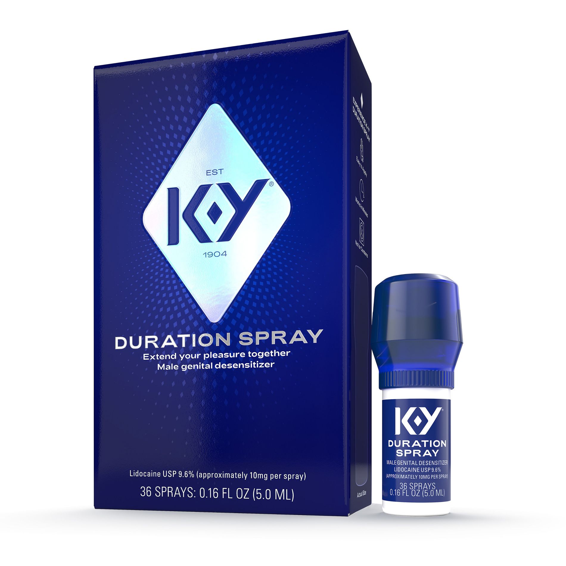 K-Y Duration Spray for Men - 0.16 fl oz
