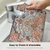 Aoibox Boho Vinyl Placemats Set of 4, Washable Non-Slip Woven Plastic Table Mats for Party Kitchen Dining Decor - 3 of 4