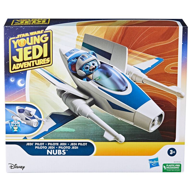 Star Wars Young Jedi Adventures Nubs and Jedi Pilot Vehicle Set, 3 of 12
