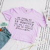 Simply Sage Market Women's  I Can Be Flexible Short Sleeve Relaxed Fit Cropped Tee - 3 of 4