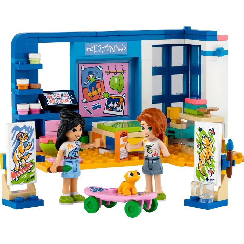 LEGO Friends Liann&#39;s Room Mini-Doll &#38; Toy Pet Playset 41739, 3 of 8