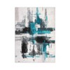 Modern Abstract Area Rug, Machine Washable Non-Slip Accent Carpet, Soft Low-Pile Floor Carpet Rug for Kitchen Living Room Bedroom - 2 of 4