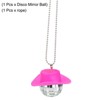 Unique Bargains Shiny Surface Ornament Car Birthday Party Accessory Disco Balls - 3 of 4