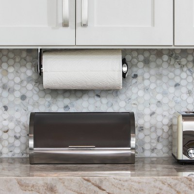 Stainless Steel Wall Mount Paper Towel Holder with Quick Release Knob