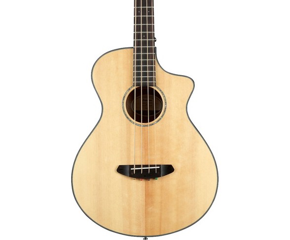 Breedlove Pursuit Concert Bass Acoustic-Electric Guitar Natural