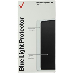 Verizon Blue Light Screen Protector for Motorola Edge+ 5G UW 2022 - Clear - 1 of 1