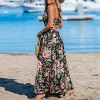 Women's Tropical Flowers Keyhole Maxi Dress - Cupshe - 2 of 4