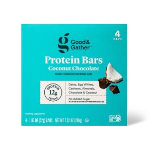 Protein Bars Coconut Chocolate - 7.33oz/4ct - Good & Gather™ - 1 of 4