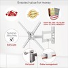 Barkan 13" - 65" Full Motion TV Wall Mount - Extension, Swivel & Tilt - 3 of 4