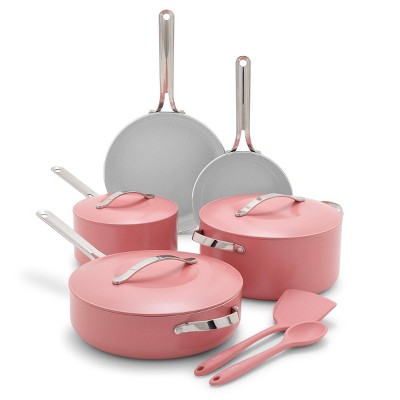 GreenPan Nova 10pc Ceramic Nonstick Aluminum Cookware Set