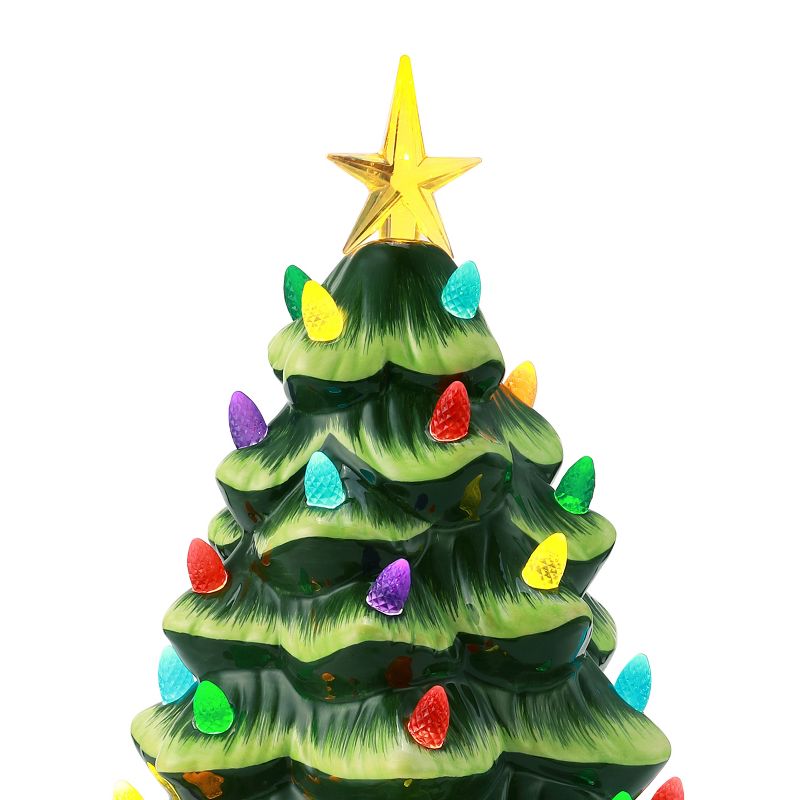 Mr. Christmas Nostalgic Ceramic LED Christmas Tree, 6 of 9