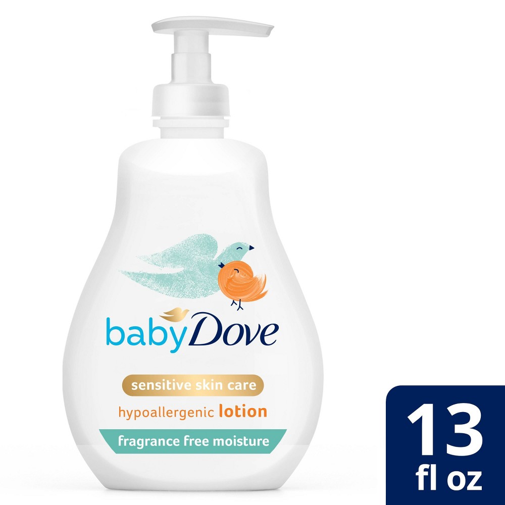 Photos - Cream / Lotion Baby Dove Sensitive Moisture Fragrance-Free Lotion - 13 fl oz