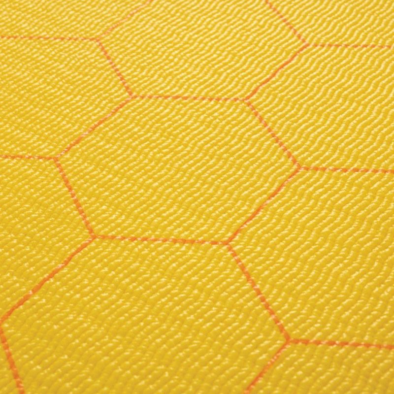Merrithew Bee Happy Kids&#39; Eco Yoga Mat with Bag - Yellow/Red (4mm), 4 of 7