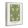 Stupell Industries William Morris Symmetrical Pimpernel Framed Giclee Art, Gray, 16" x 20" - 2 of 4