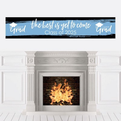 Big Dot of Happiness Light Blue 2025 Graduation Party Decorations Party Banner