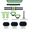 GOCAPTAIN 4-in-1 Adjustable Dumbbell Set, 44LB Free Weight Set, Converts to Barbell & Kettlebell, Home Gym Equipment for Strength Training - 2 of 4