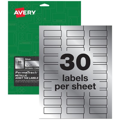 Avery PermaTrack Laser Asset Tag Labels 3/4 x 61524