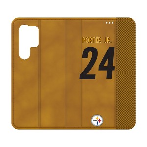 NFL Pittsburgh Steelers Players Game Tactic Folio Cell Phone Case for Samsung Galaxy - 1 of 4