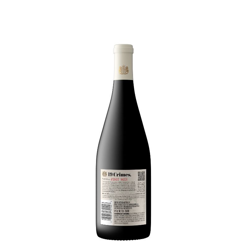 19 Crimes The Punishment Pinot Noir Red Wine - 750ml Bottle, 5 of 6