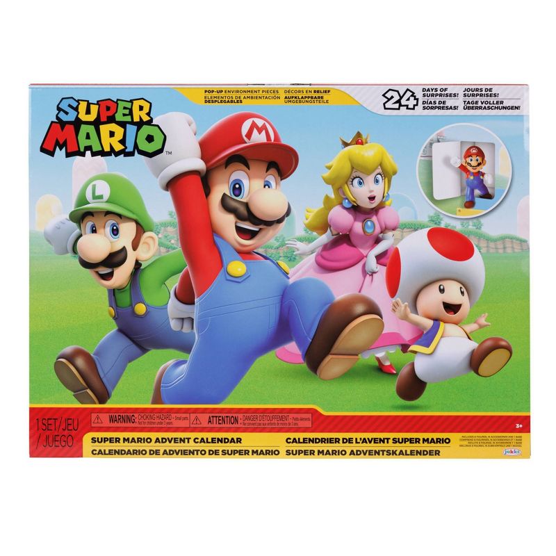 Nintendo Super Mario Pop-Up Environment Advent Calendar, 3 of 16
