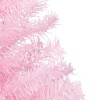 Artificial Christmas Tree Pink PVC, steel 59 in - 3 of 4