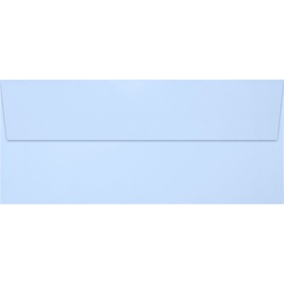 LUX Slimline Invitation Envelopes (3 7/8 x 8 7/8) 50/Pack Baby Blue (LUX-72973-13-50)