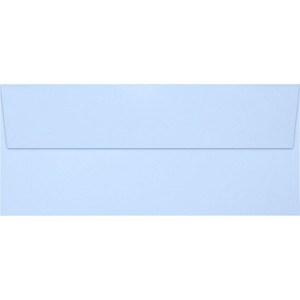 LUX Slimline Invitation Envelopes (3 7/8 x 8 7/8) 50/Pack Baby Blue (LUX-72973-13-50) - 1 of 2