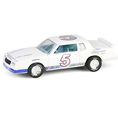 1983 Chevrolet Monte Carlo #5 White with Blue and Interior 1/64 Diecast Model Car by Greenlight